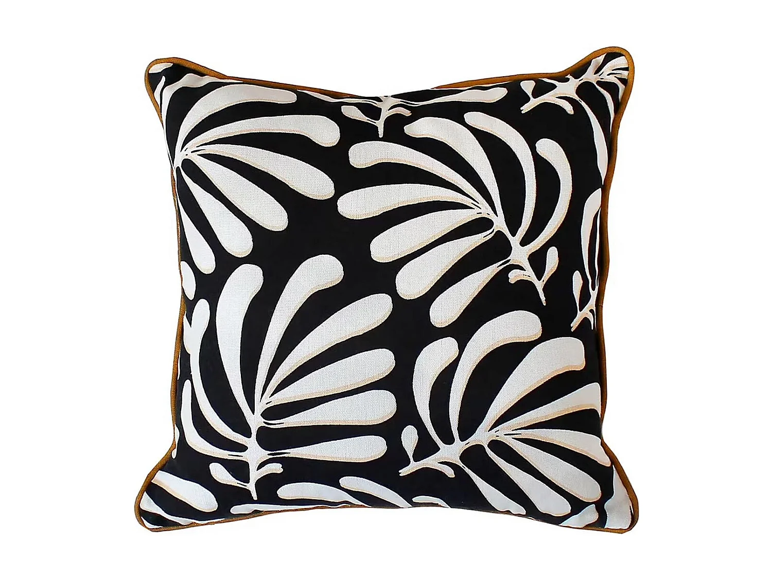 Cojín cuadrado desenfundable diseño abstracto