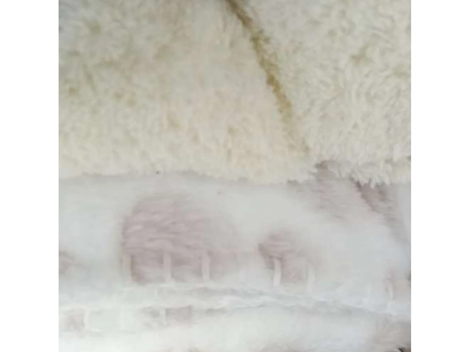 Peluche de oveja y manta 100 x 75 cm