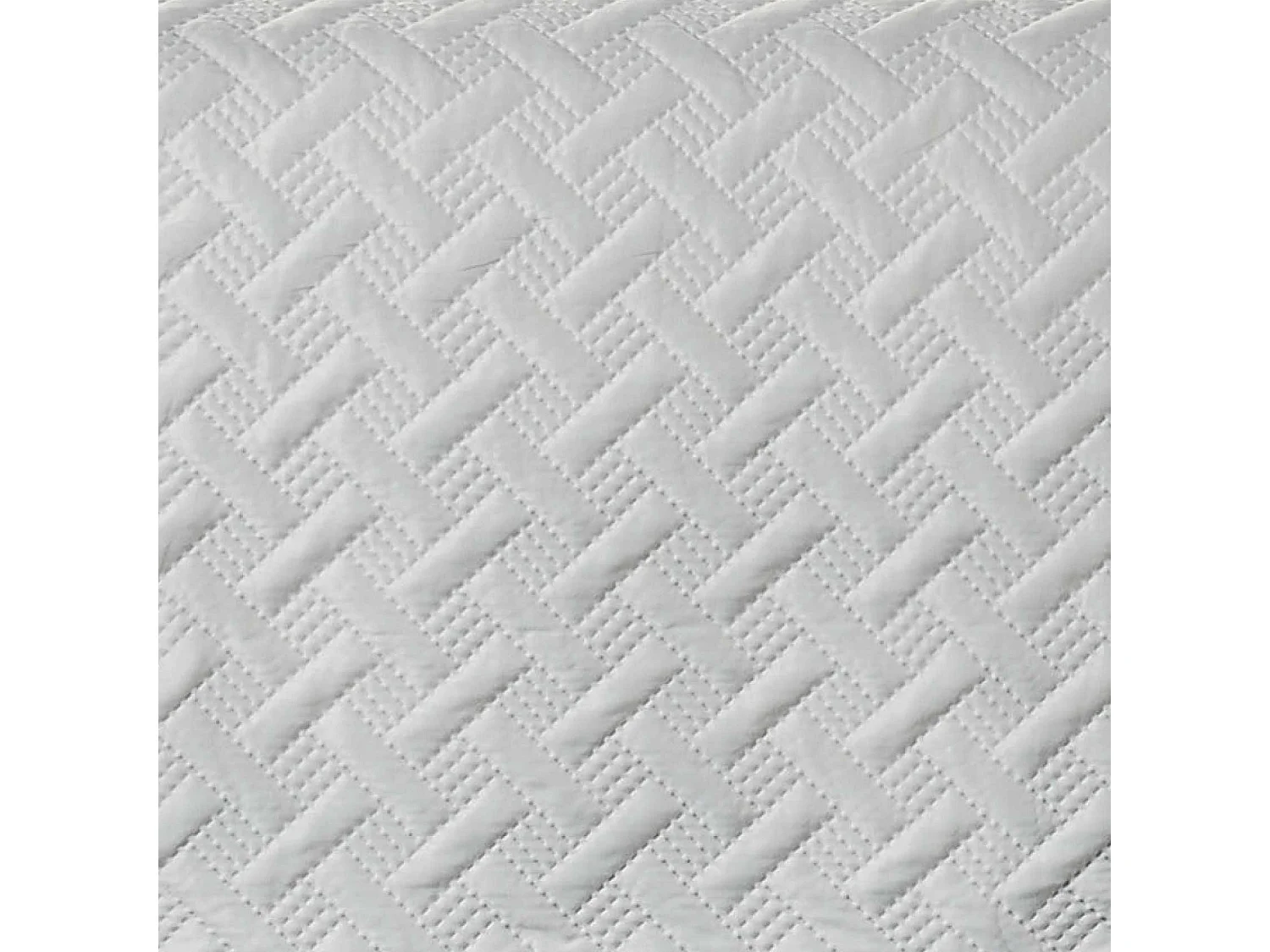 Couverture molletonné surpiquage graphique