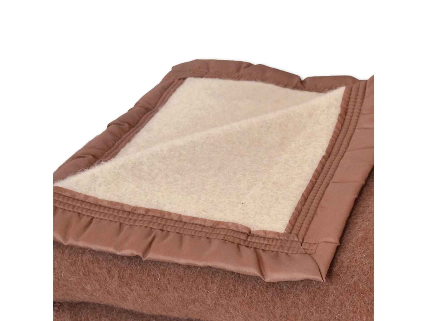 Decke aus 100% reiner Schurwolle mit 500g/m²