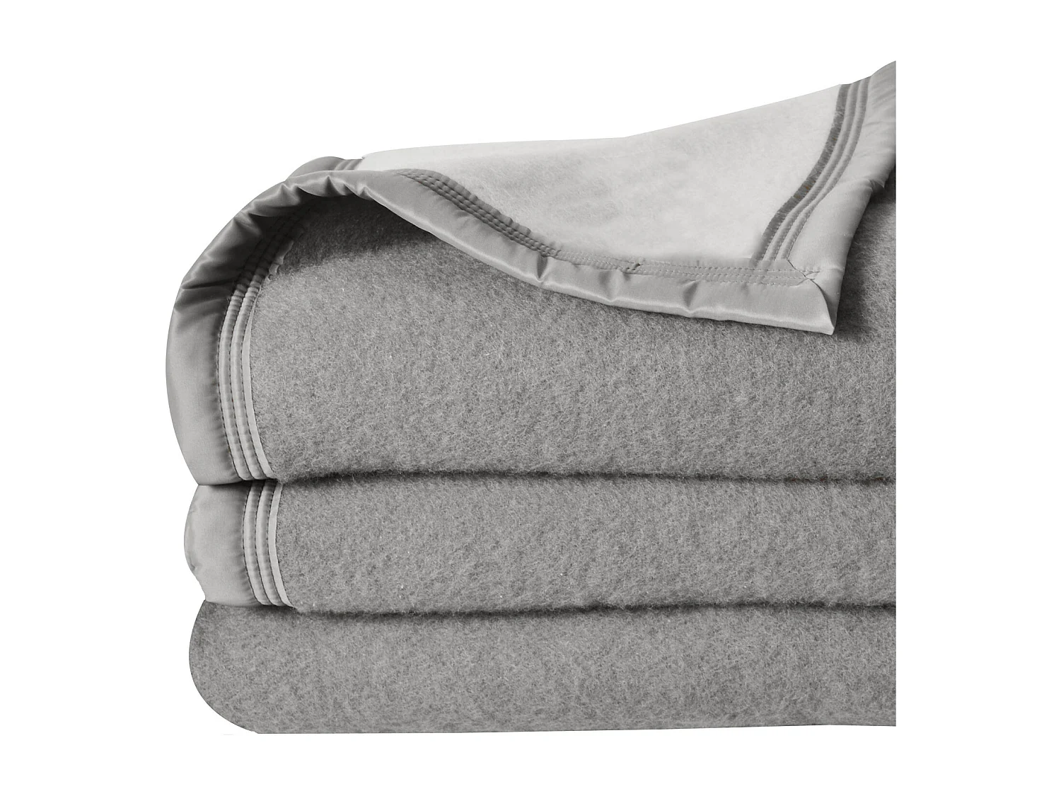 Couverture  laine Woolmark double face