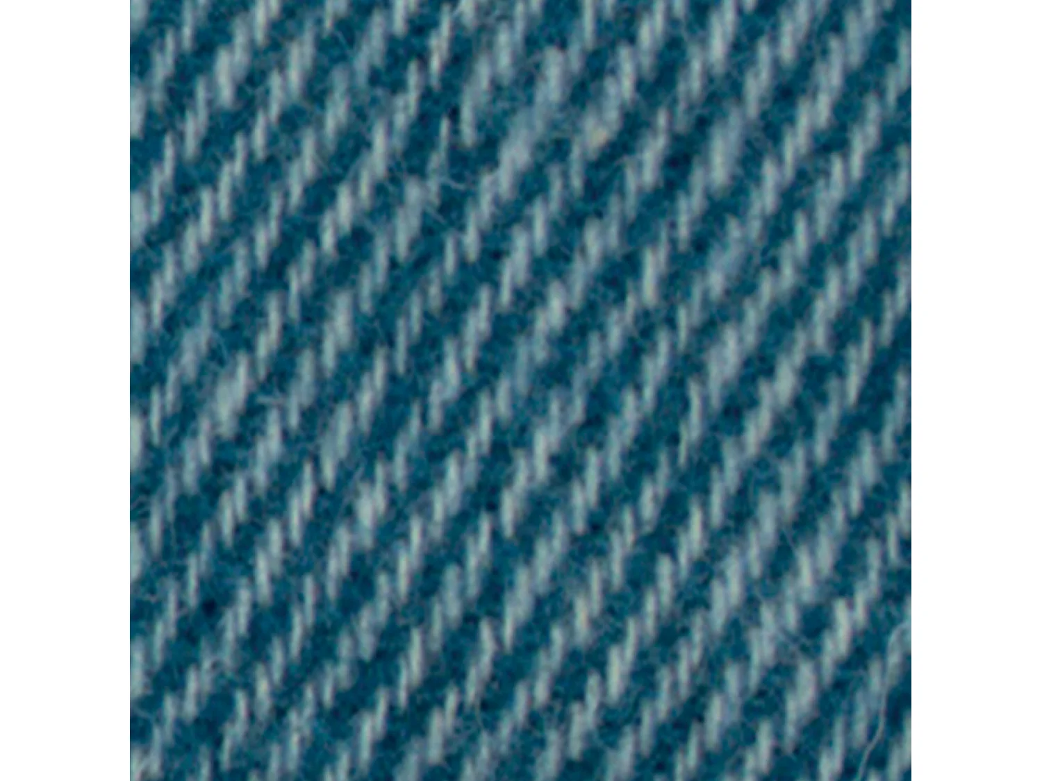 Couverture en laine mélangée effet denim
