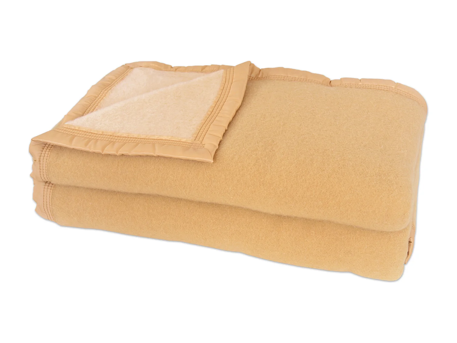 Decke aus 100% reiner Schurwolle mit 500g/m²