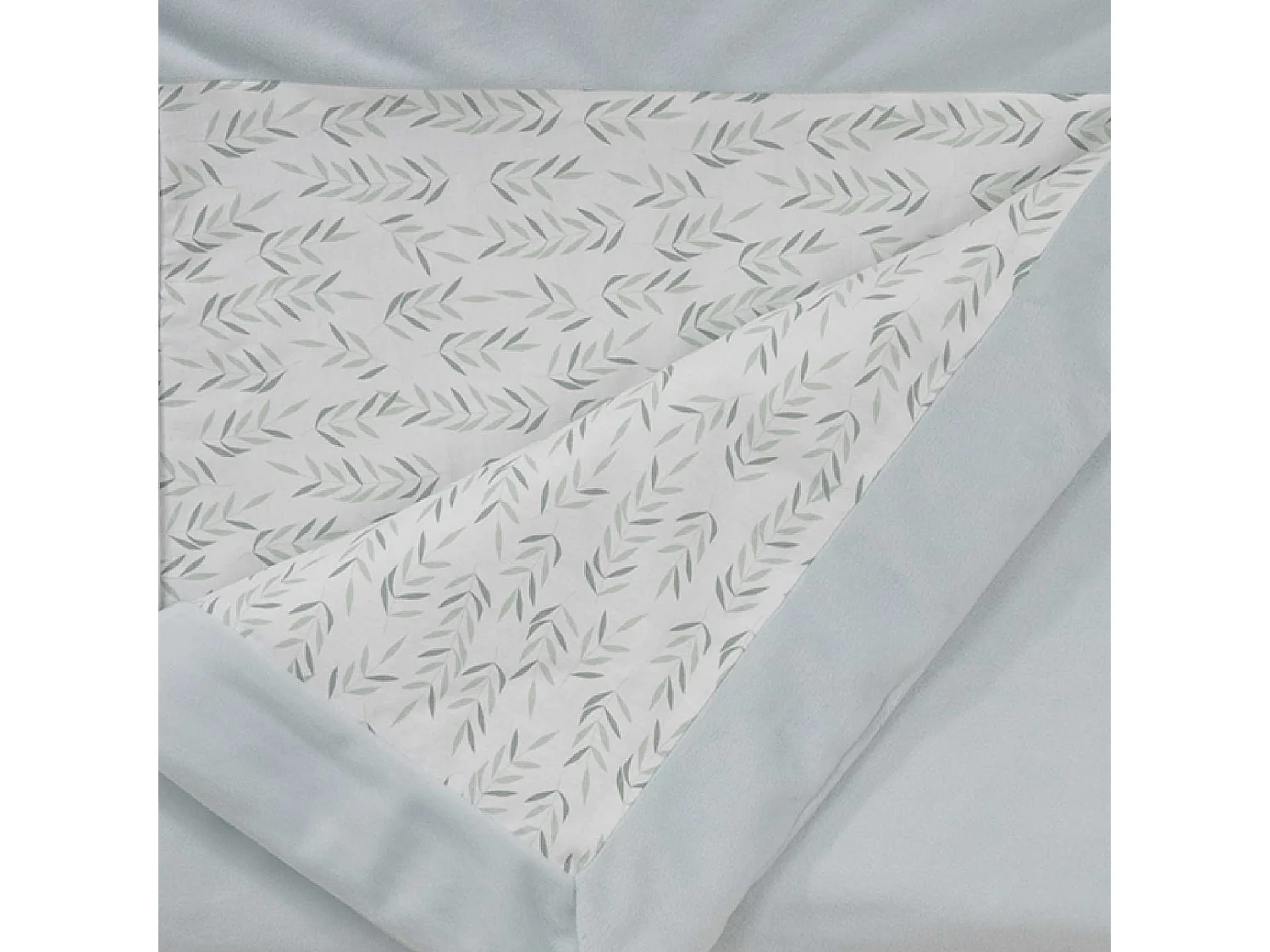 Couverture double face esprit nature