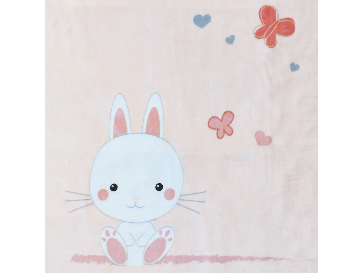 Plaid lapinou Imitation Fourrure