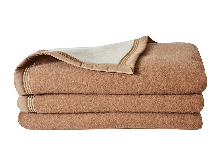 Couverture  laine Woolmark double face