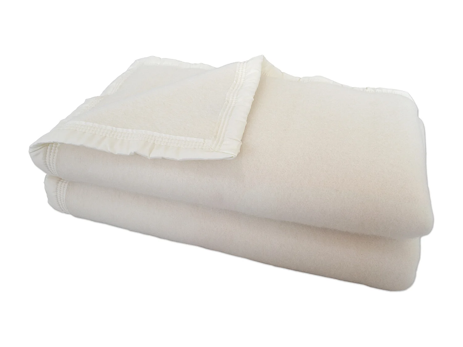 Manta de 100% lana virgen pura con 500g/m²