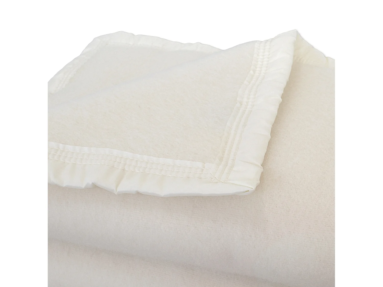 Manta de 100% lana virgen pura con 500g/m²