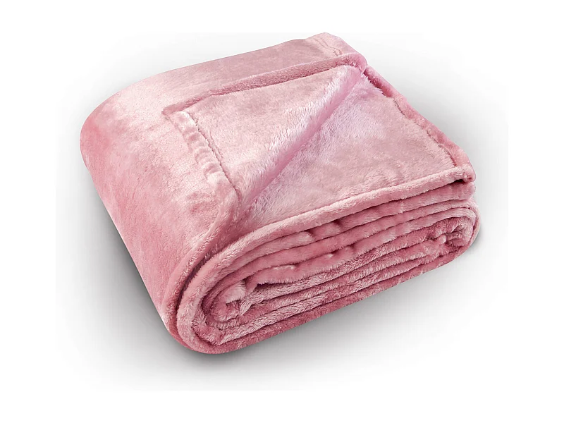 Einfarbige Fleecedecke "PILONGA"