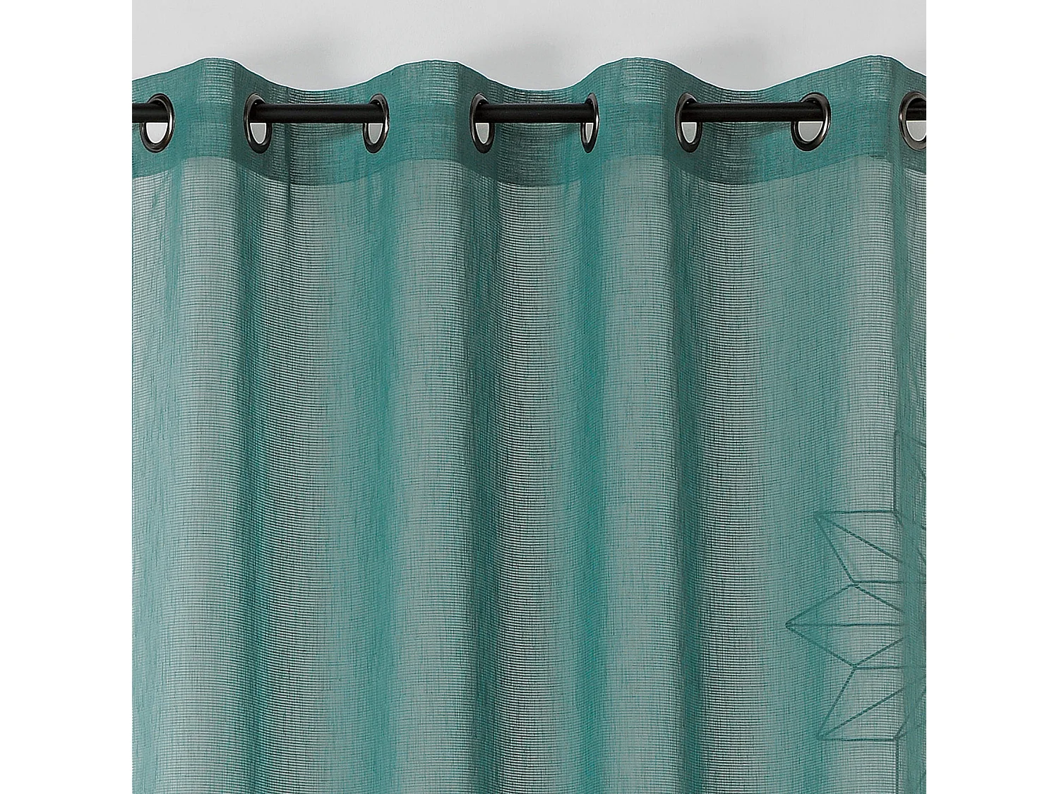 Voile mit Streifeneffekt