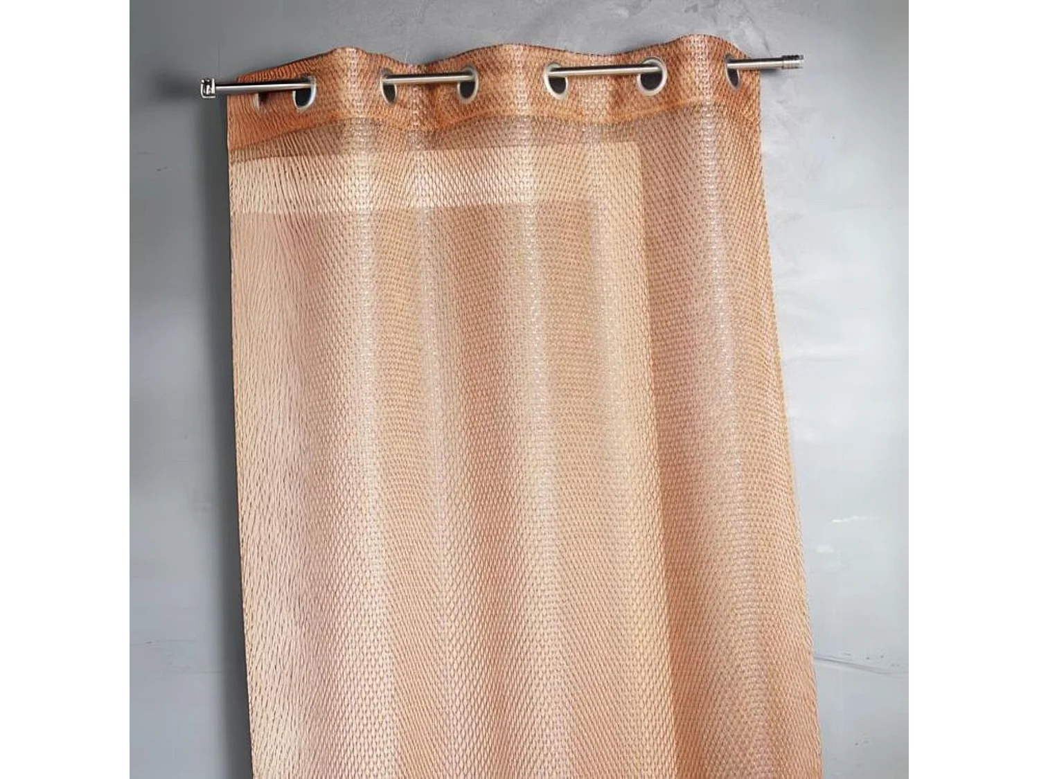 Visillo de organza fantasía con efecto de "red"