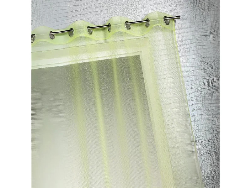 Visillo organza finas rayas horizontales