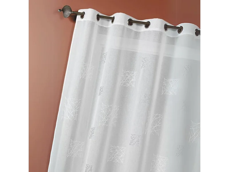 Fertigvorhang aus Etamine