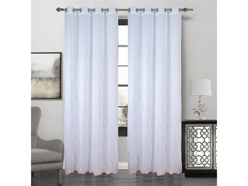 Paire de voilage classique