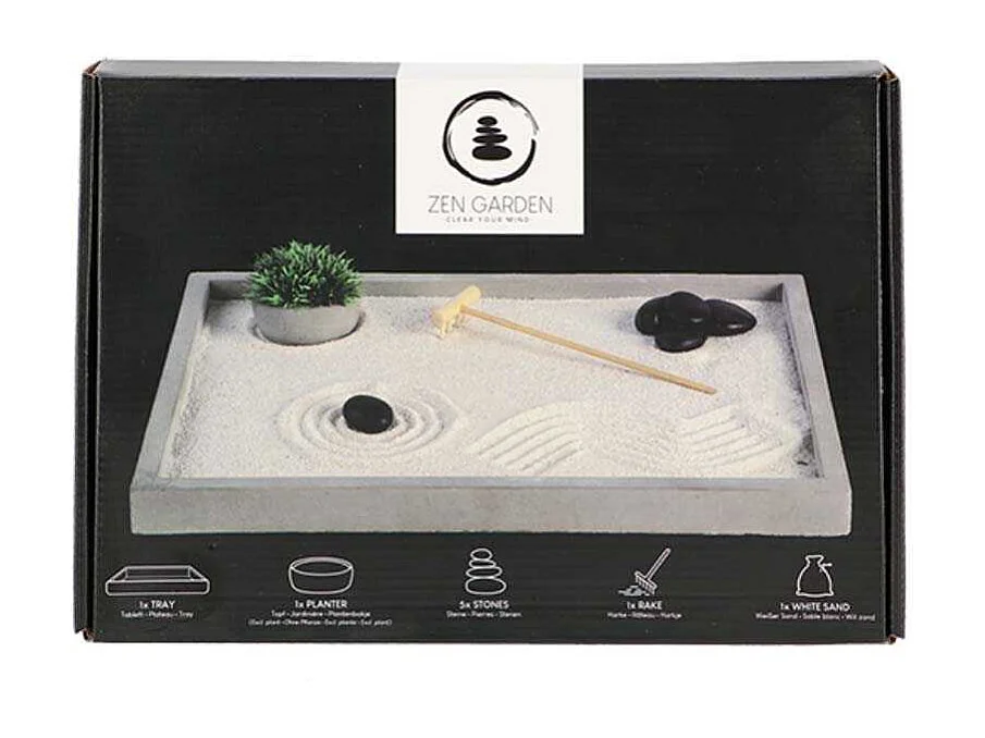 Jardin zen japonais Calm Rectangulaire