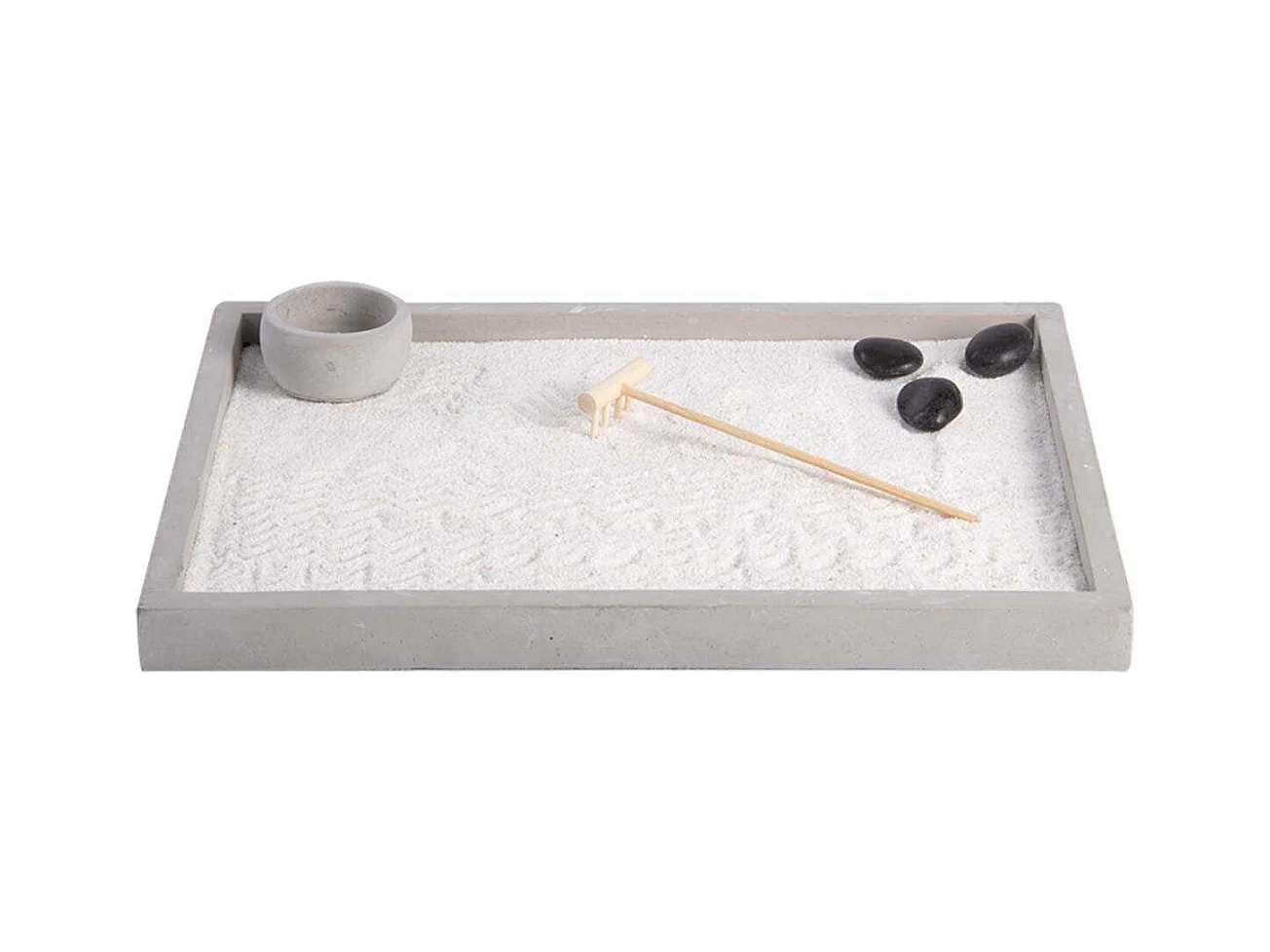 Jardin zen japonais Calm Rectangulaire