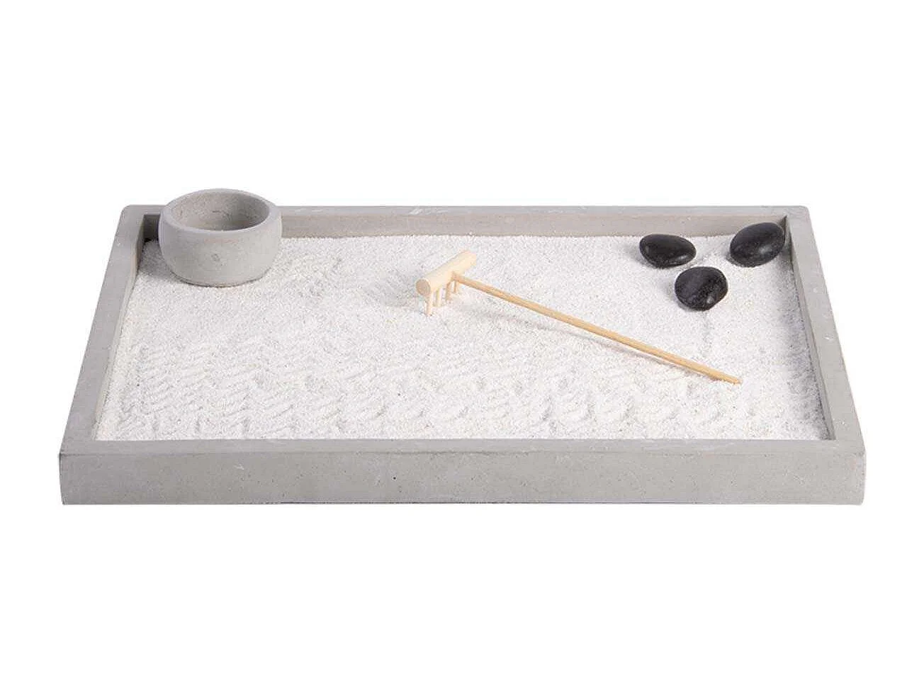 Jardin zen japonais Calm Rectangulaire