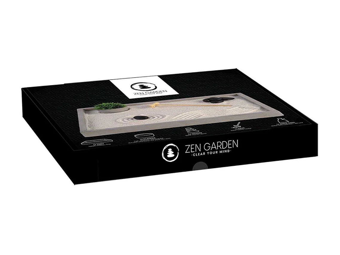 Jardin zen japonais Calm Rectangulaire