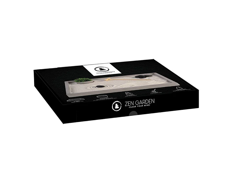 Jardin zen japonais Calm Rectangulaire