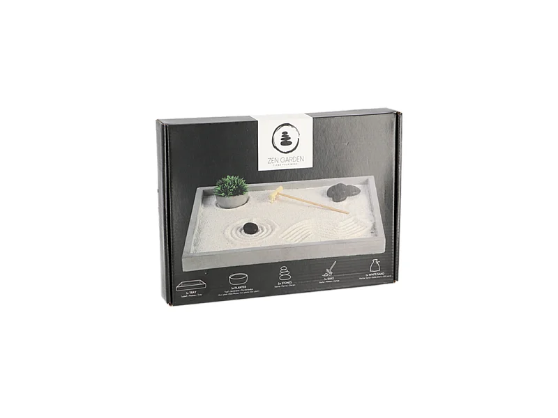 Jardin zen japonais Calm Rectangulaire