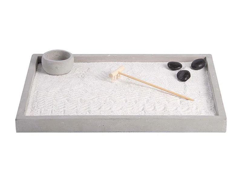 Jardin zen japonais Calm Rectangulaire