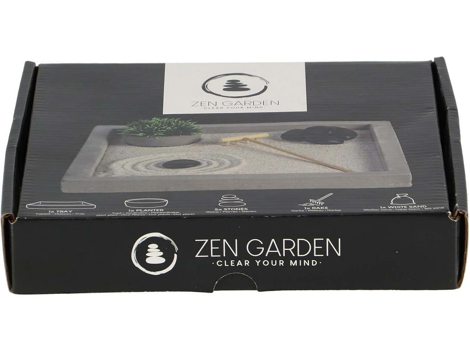 Jardin zen japonais Calm Carré
