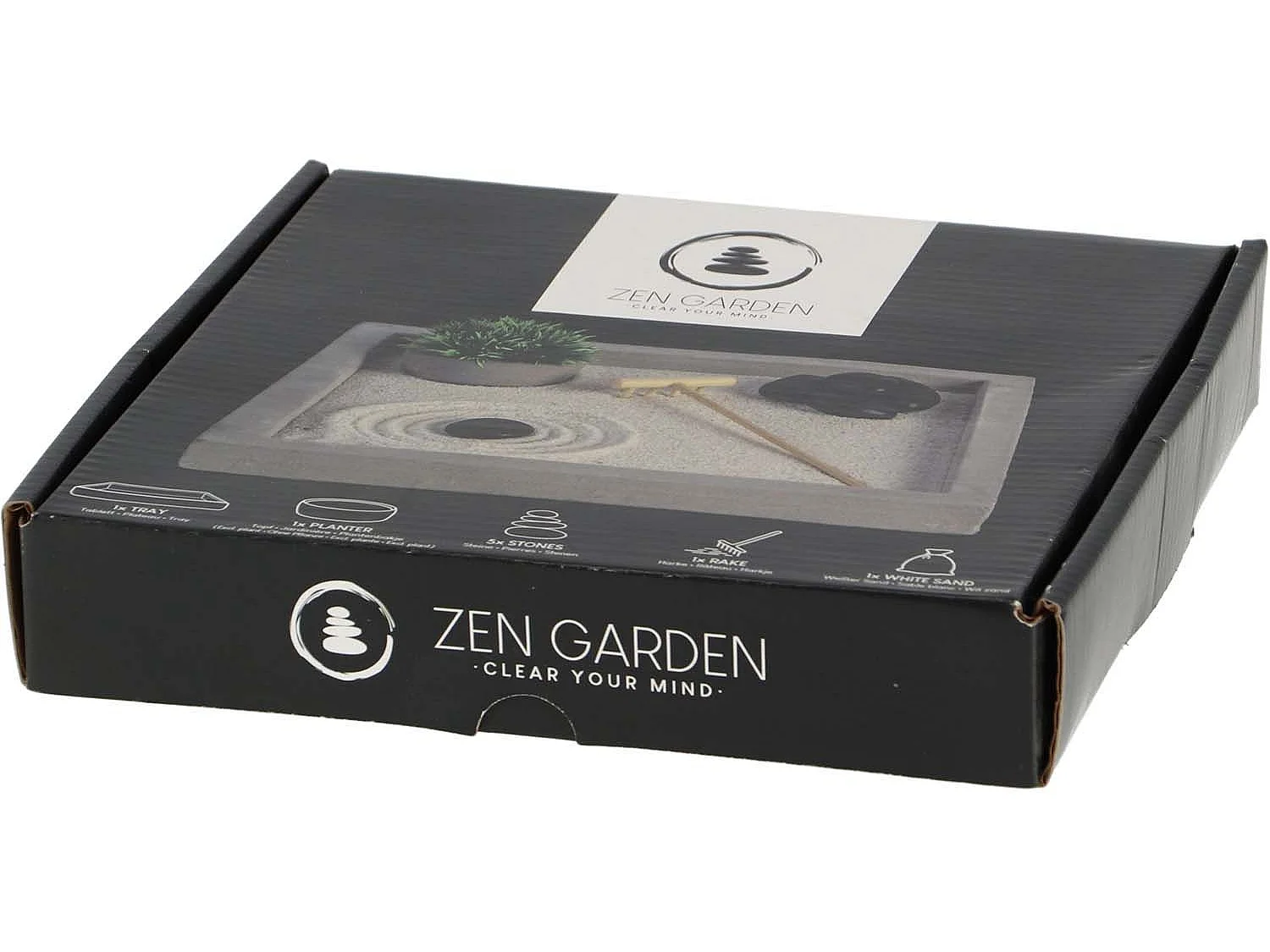 Jardin zen japonais Calm Carré