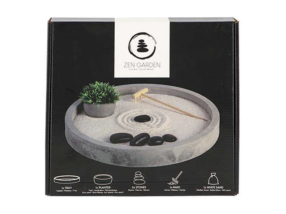 Jardin zen japonais Calm Rond