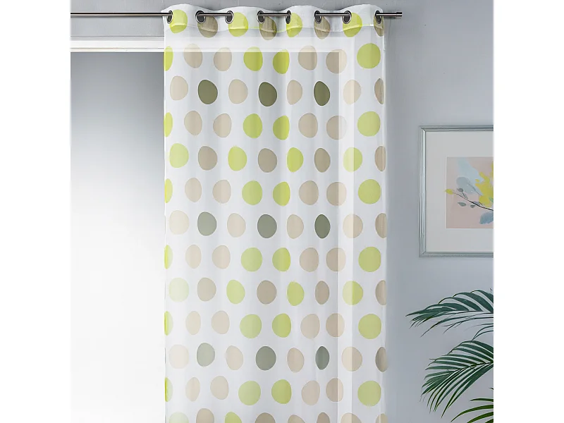 Visillo grandes lunares