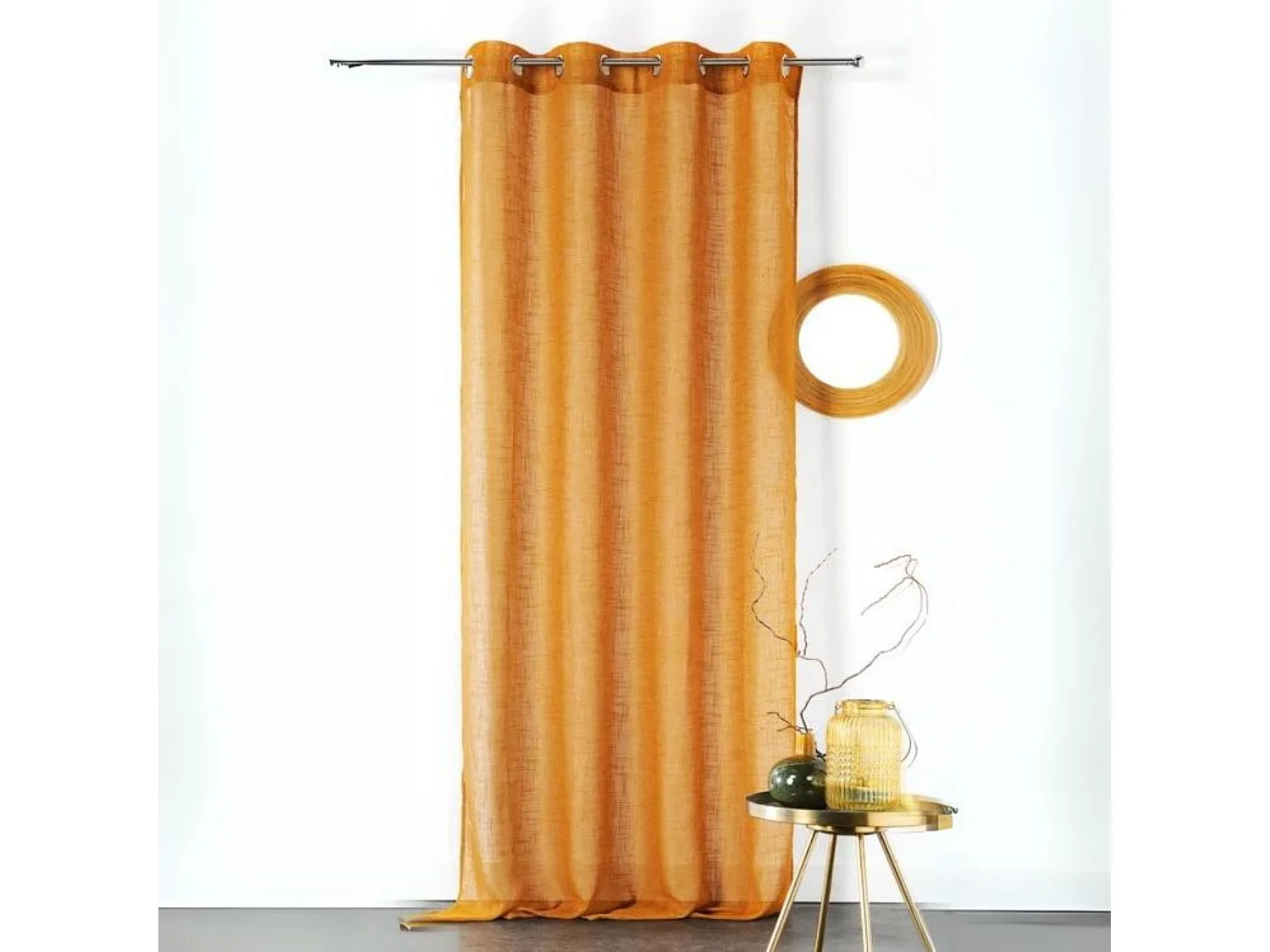 Voilage uni et tamisant Julie