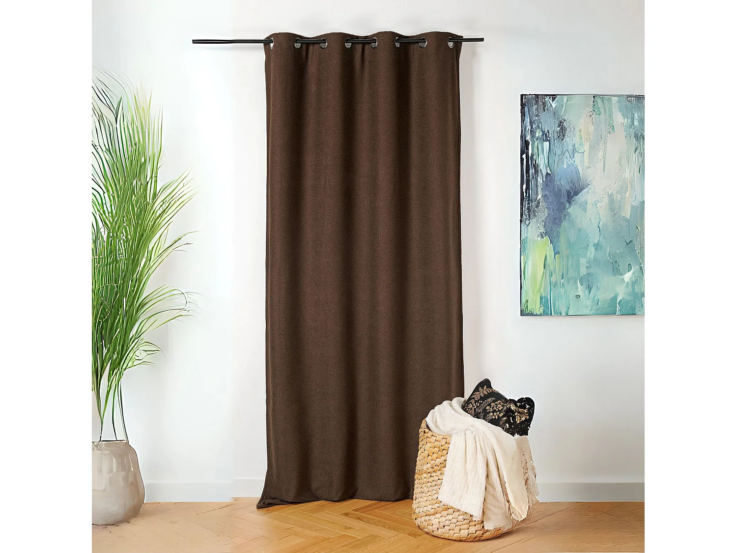 Cortina térmica con estilo de bucle