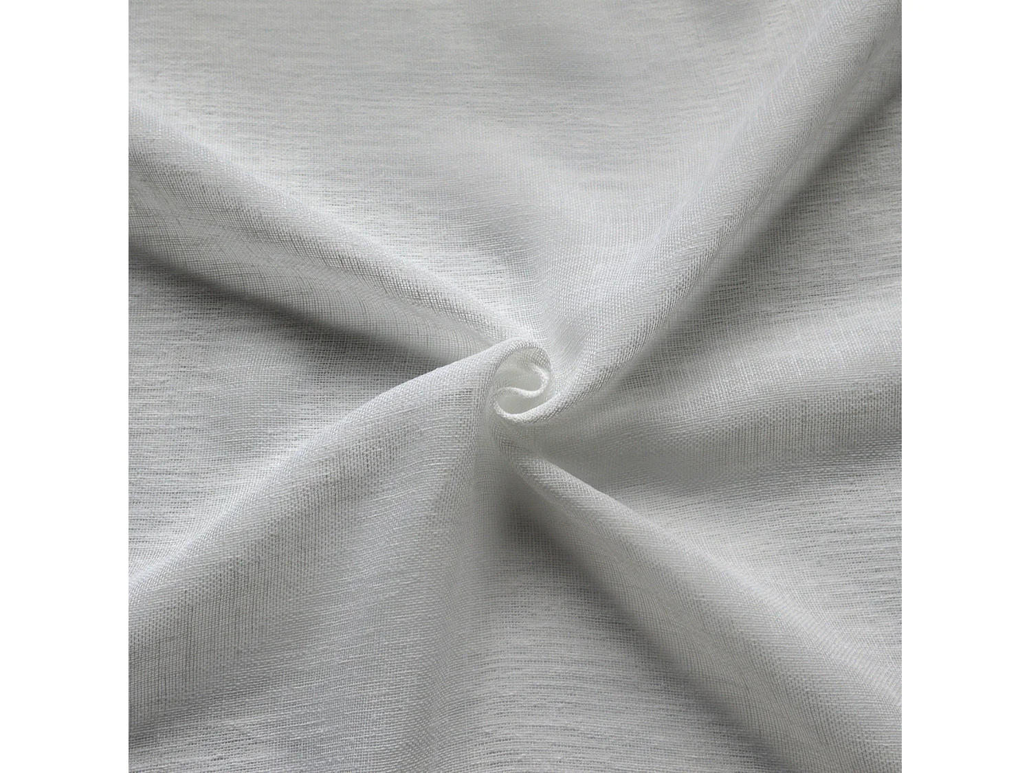 Voile-Vorhang in Leinenoptik