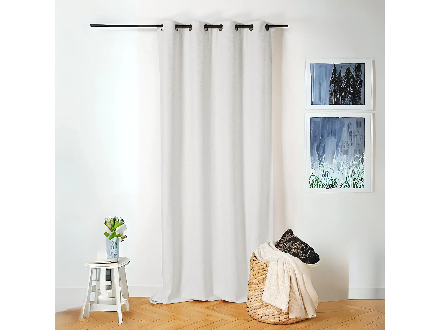 Cortina térmica con estilo de bucle