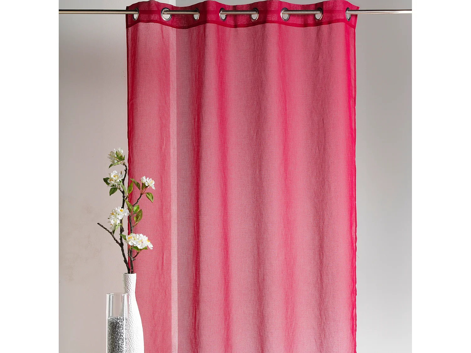 Voilage en Etamine unie