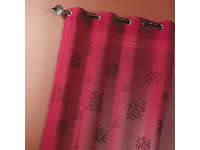 Fertigvorhang aus Etamine