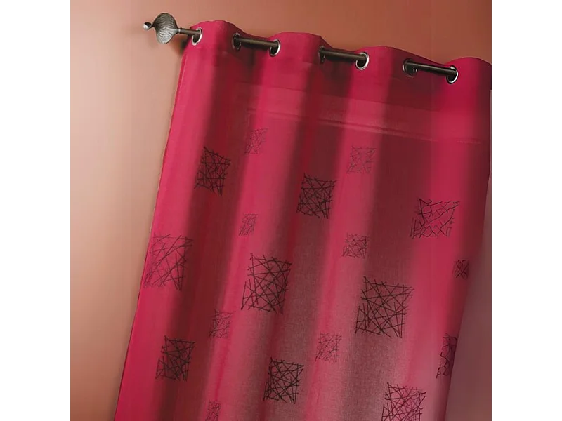 Fertigvorhang aus Etamine