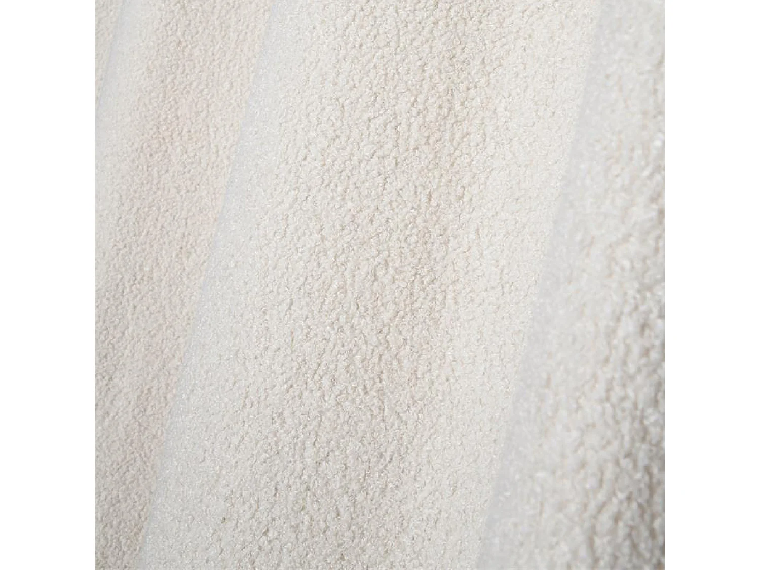 Rideau à oeillets doux effet bouclette