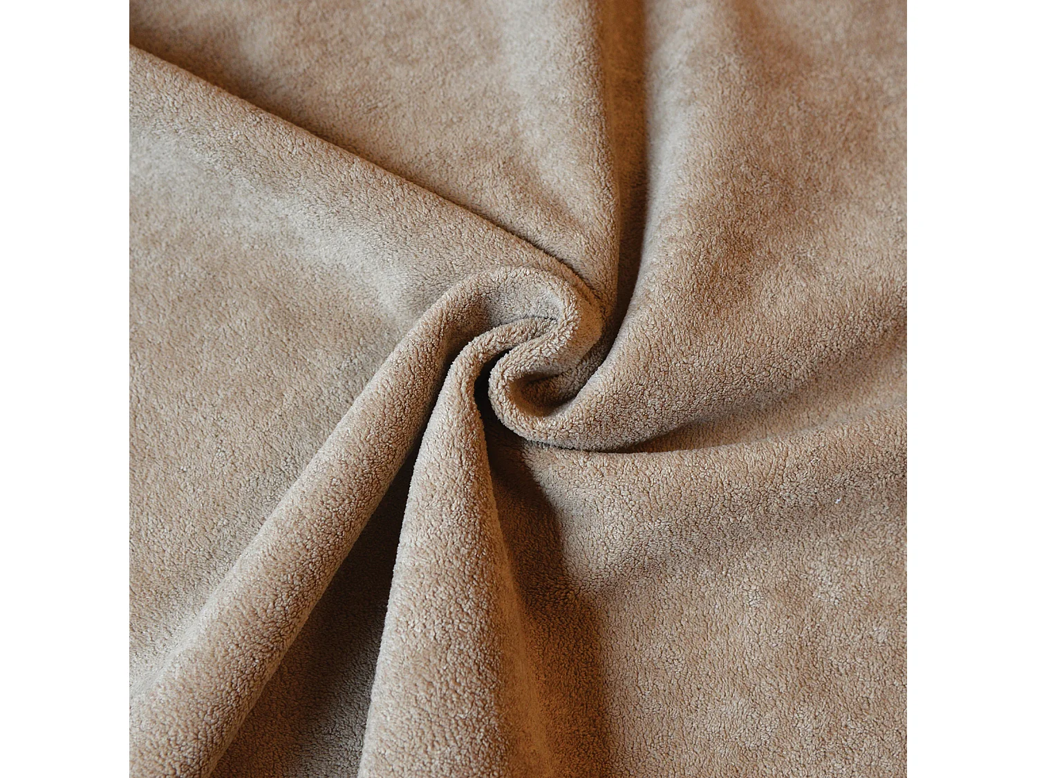 Cortina de doble cara térmica y opaca con aspecto de esponja 140 x 260 cm