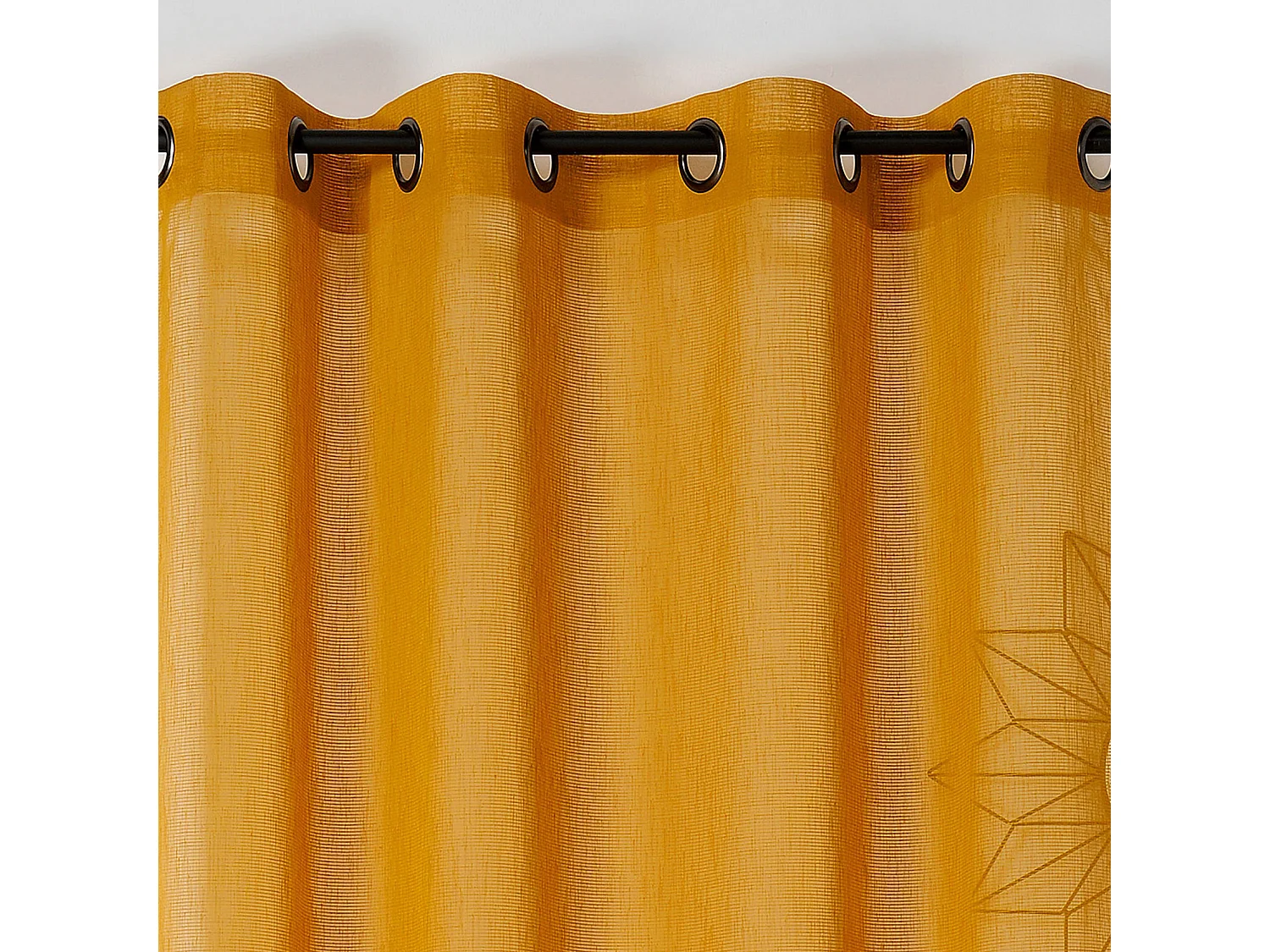 Voile mit Streifeneffekt