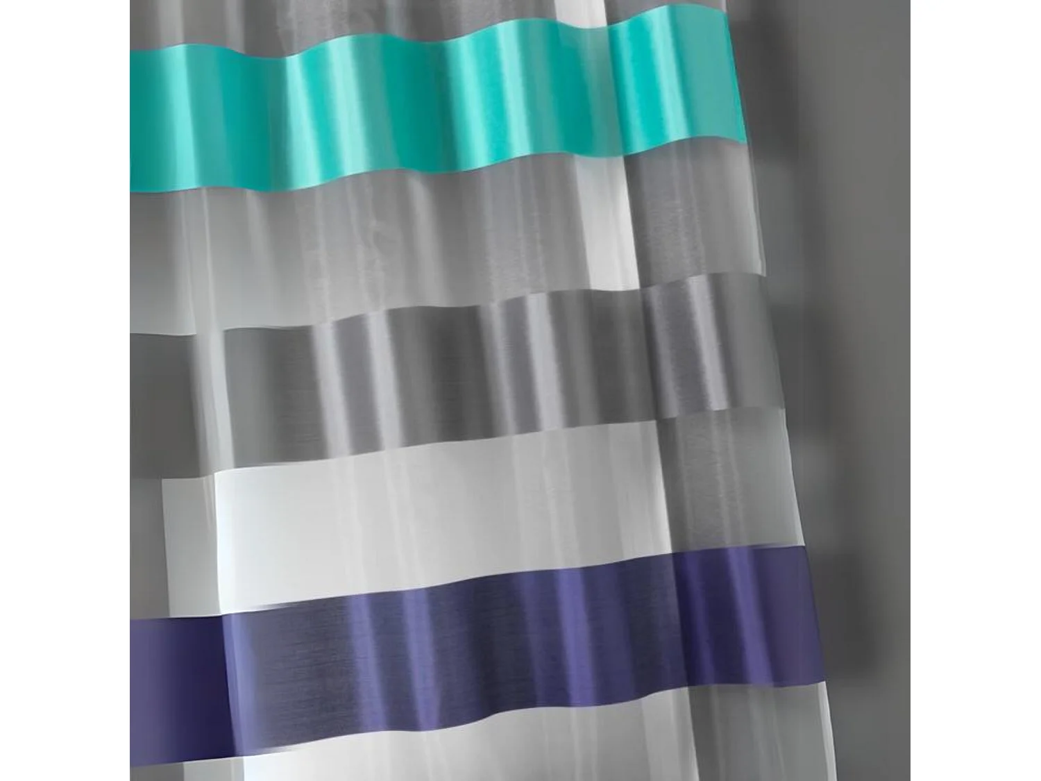 Voilage Bi-Matière Contemporain