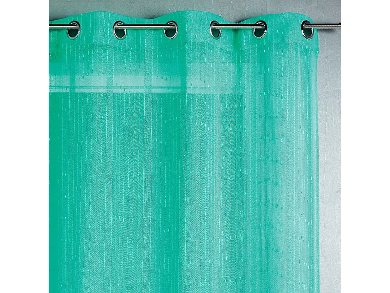 Voilage tissé et fileté