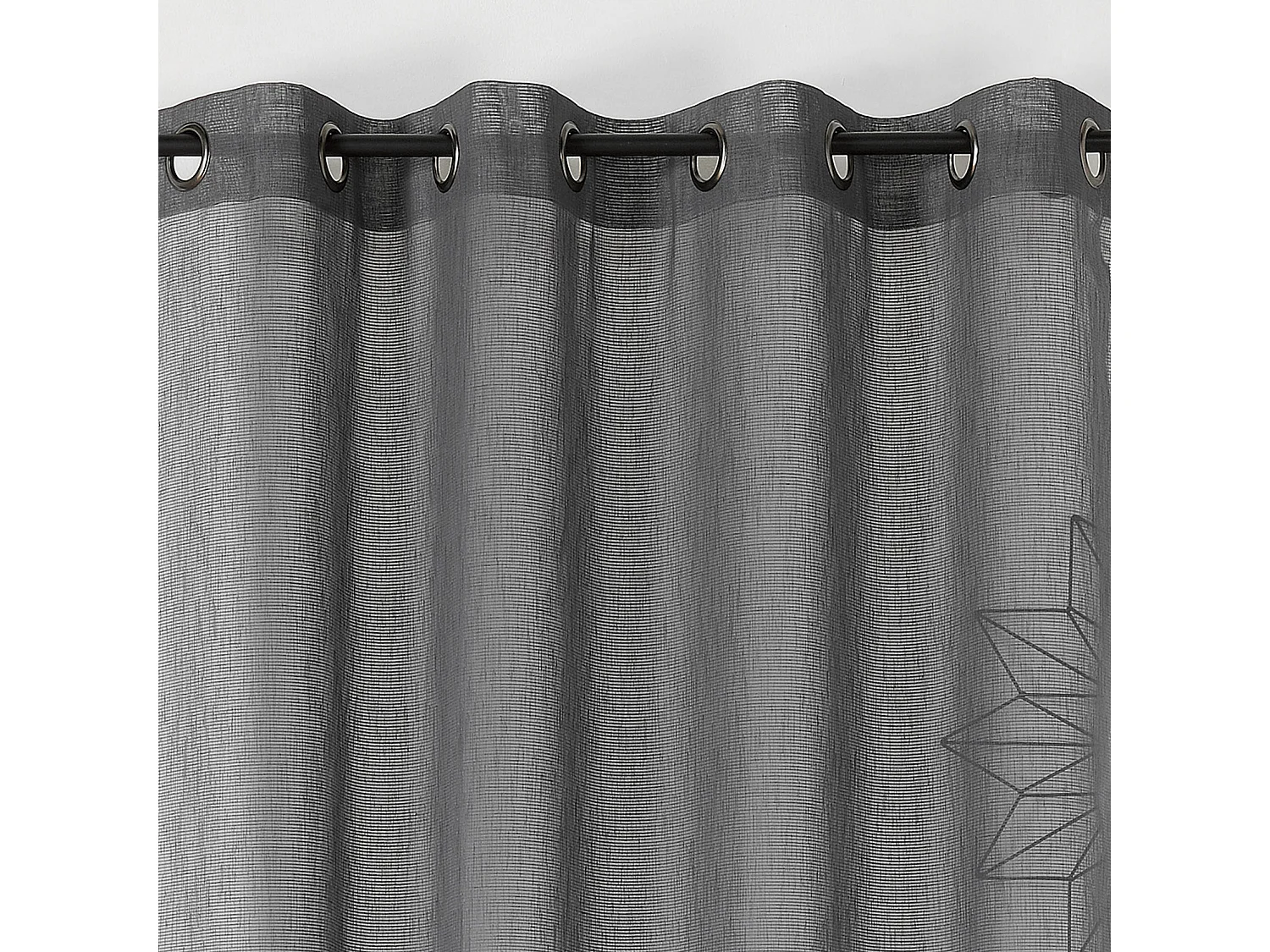 Voile mit Streifeneffekt