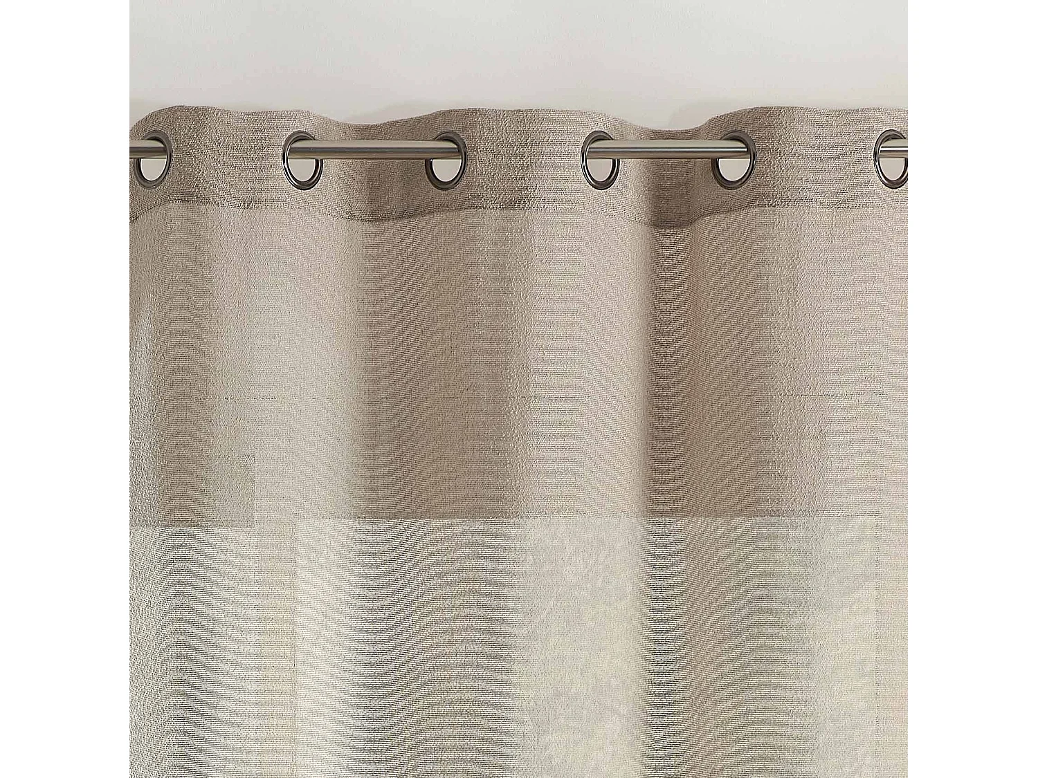 Cortina de bucle con ojales 140 x 240 cm