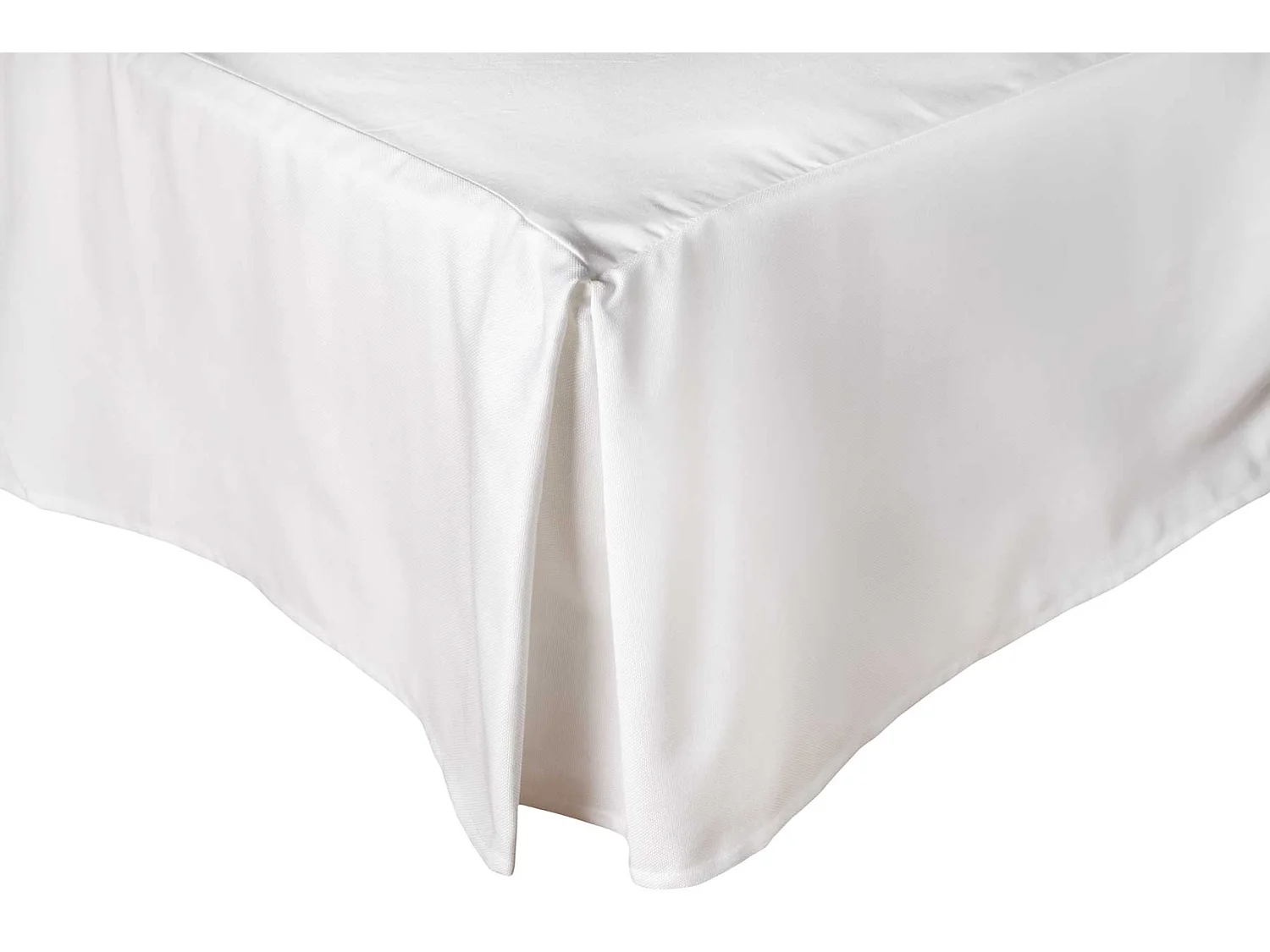 Cache Sommier à Volant Uni