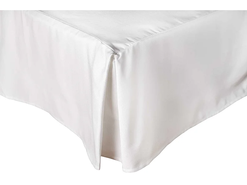 Cubre somier de volantes lisos