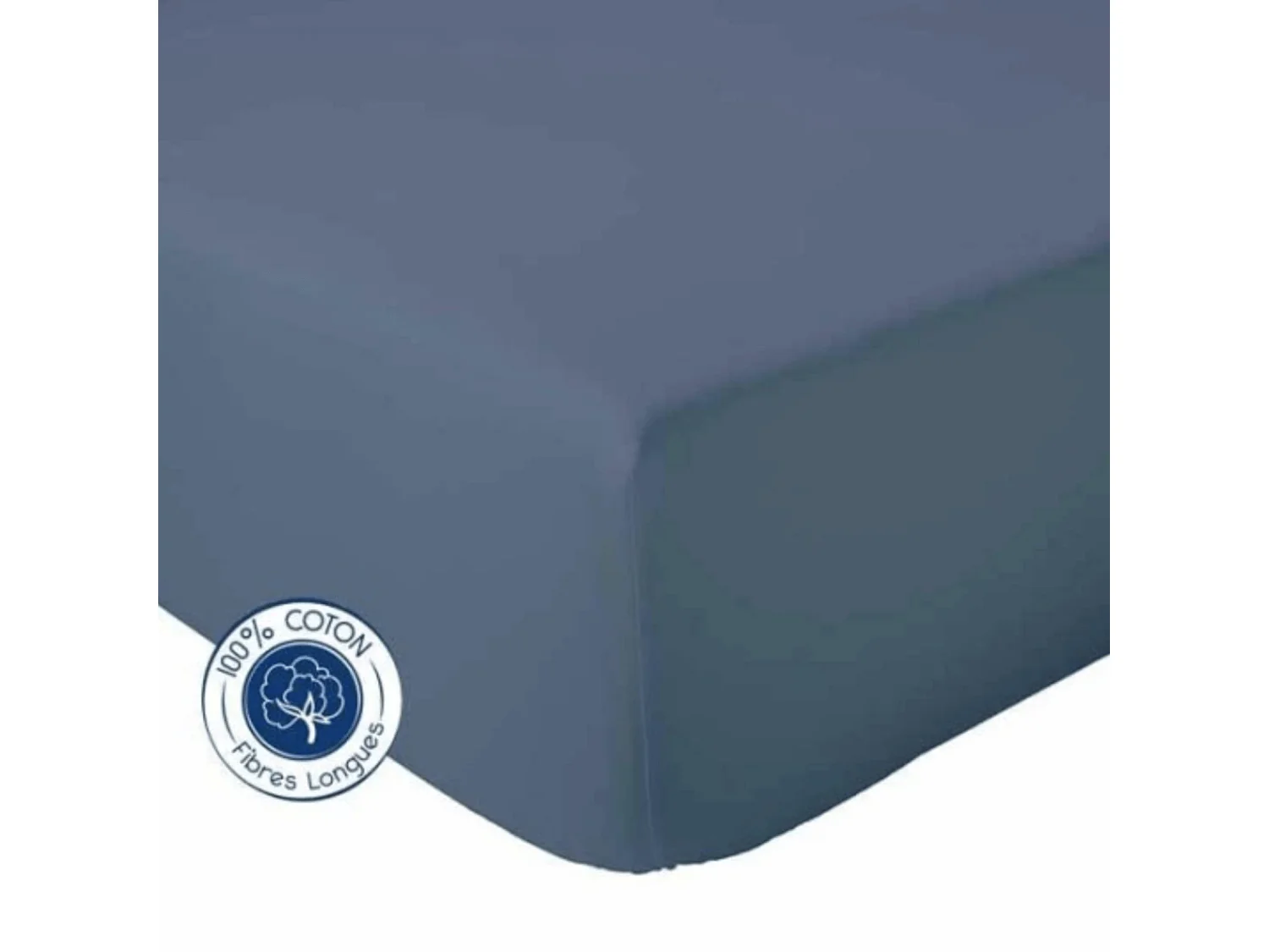 Drap Housse coton bonnet 23 cm fabriqué en France