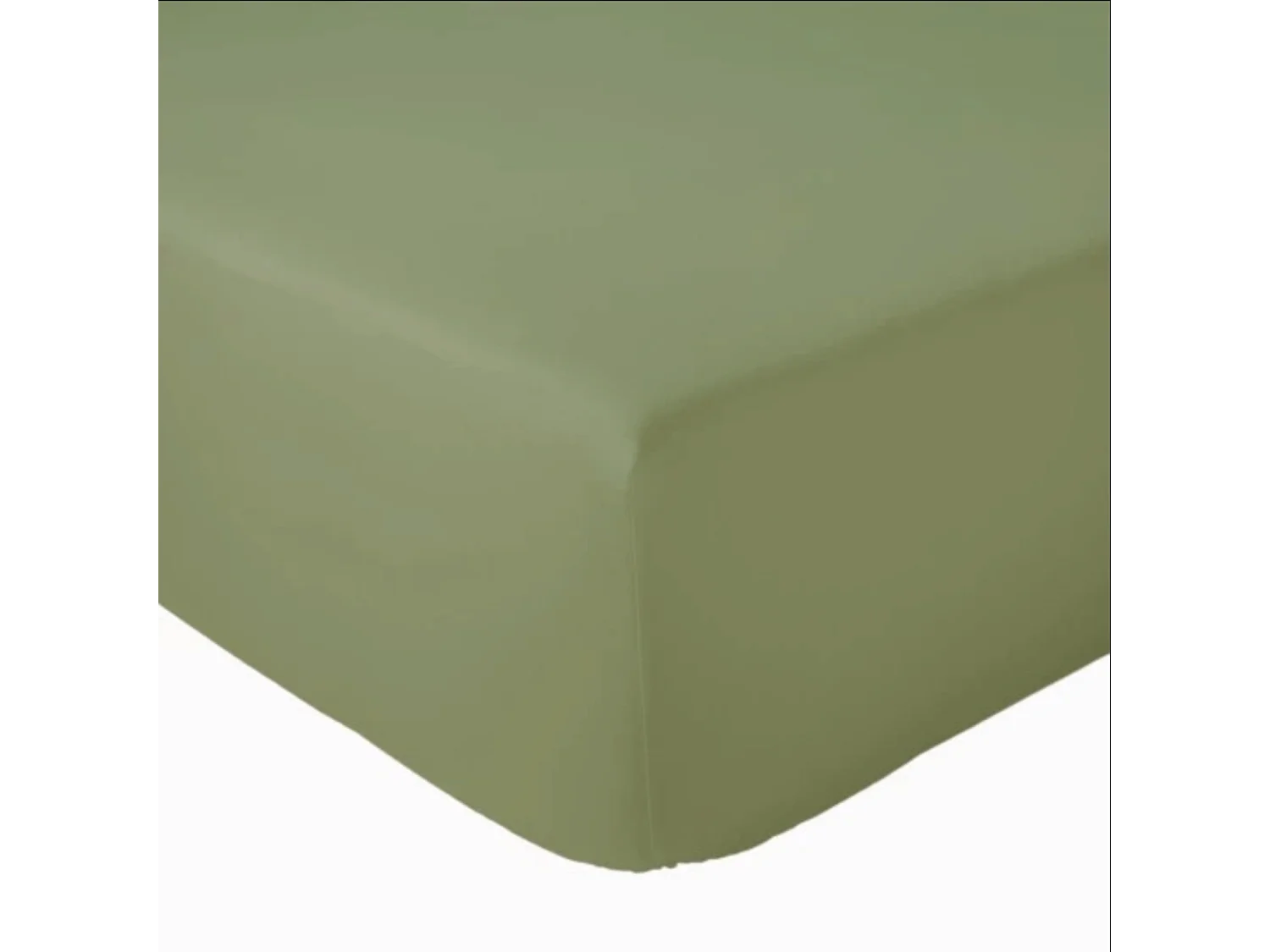 Drap Housse coton bonnet 23 cm fabriqué en France