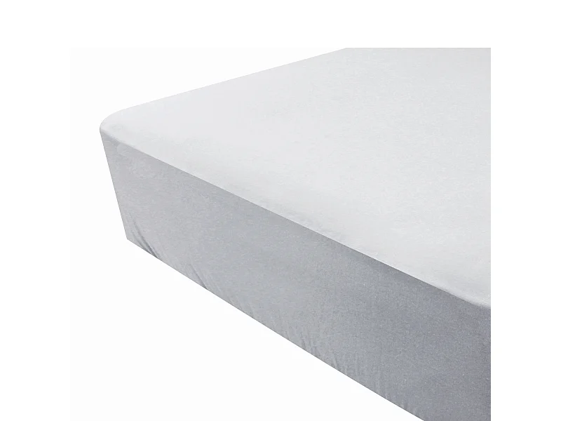 All-in-1 hoeslaken - Jersey - oeko-Tex - Pearl - 70 x 140 cm