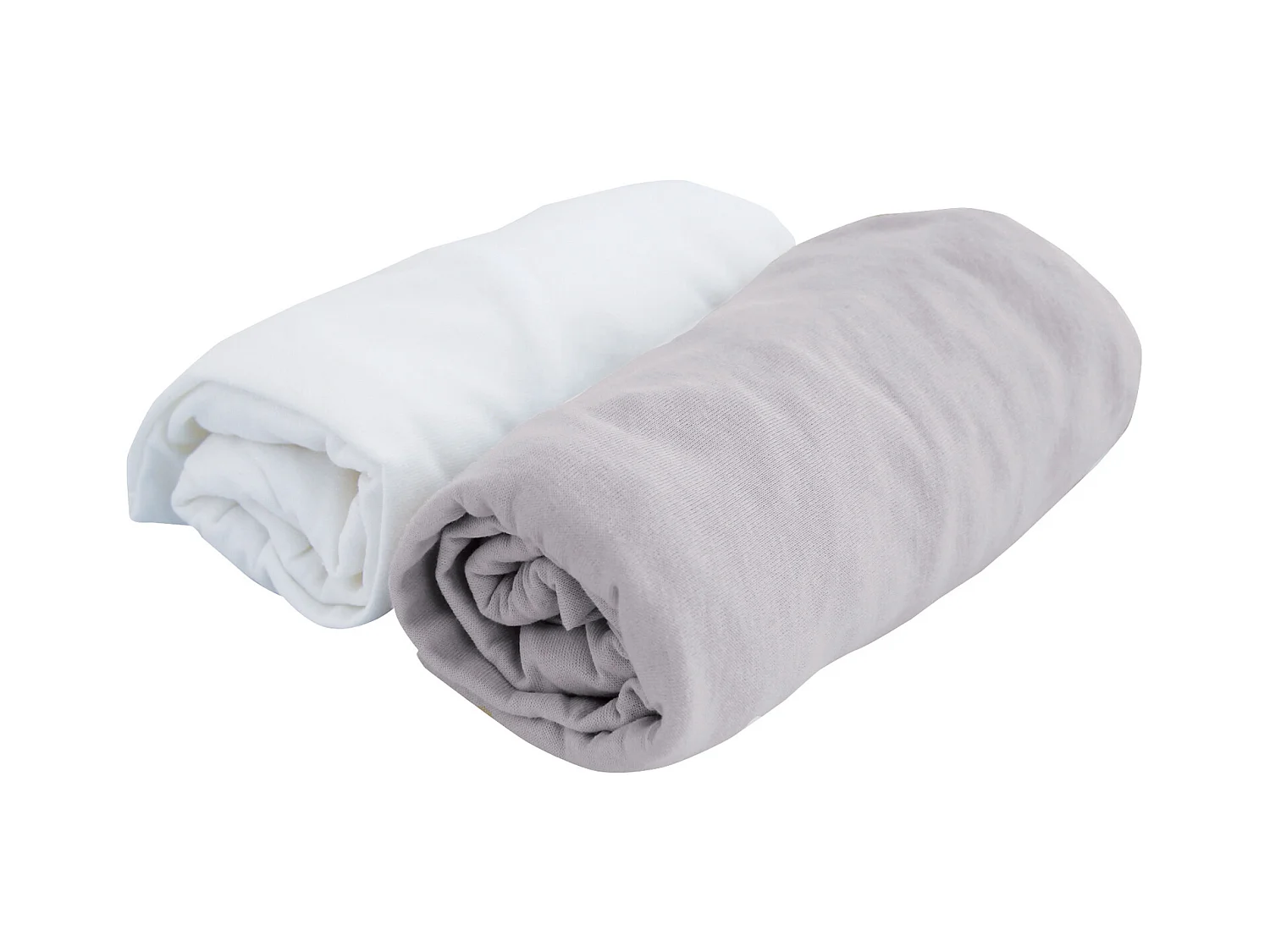 Duo de draps housse en jersey