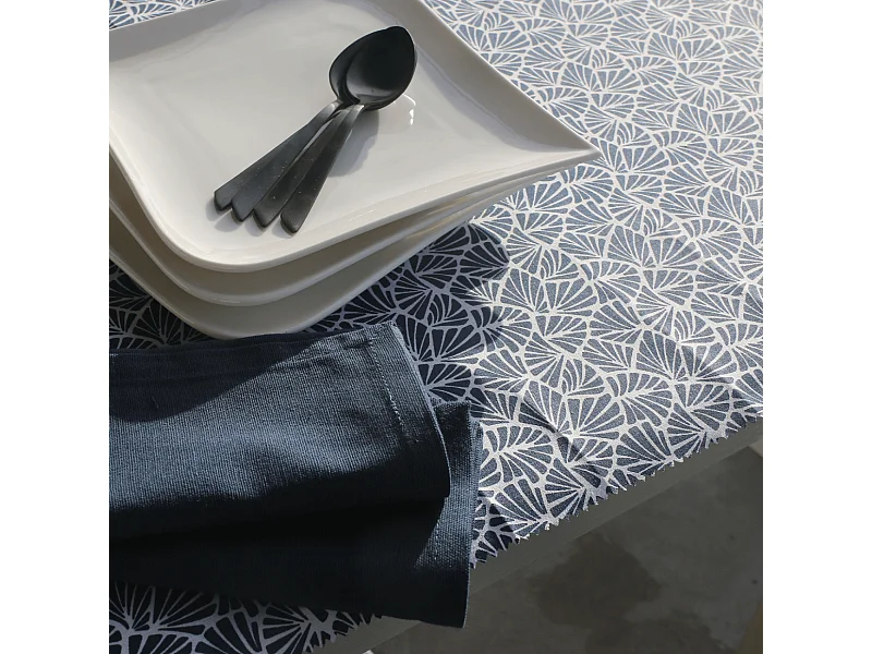 Mantel rectangular plastificado 100% algodón